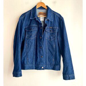 Wrangler Vintage True Blue Western Denim Jacket Men's M